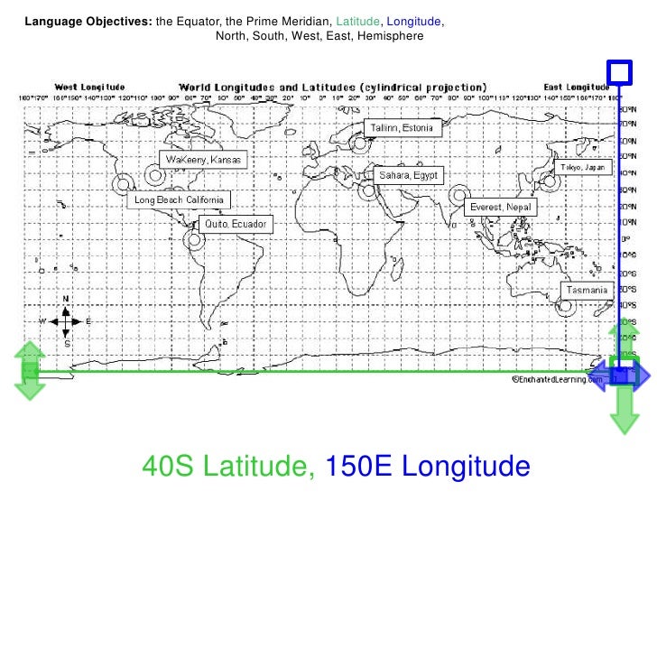 Longitude And Latitude Longitude And Latitude