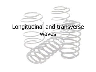 Longitudinal and transverse waves 