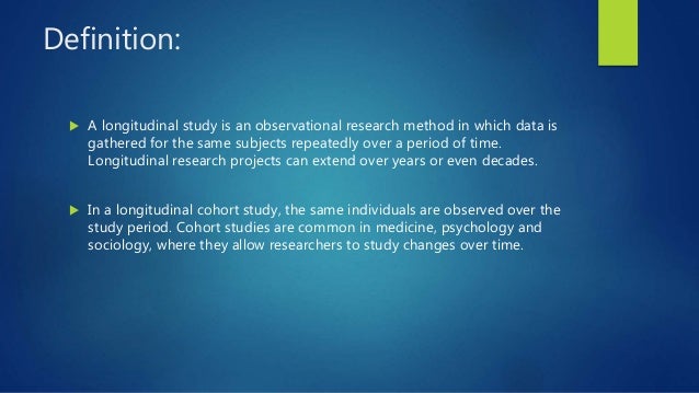 picture Longitudinal Research Psychology Definition longitudinal design and its types
