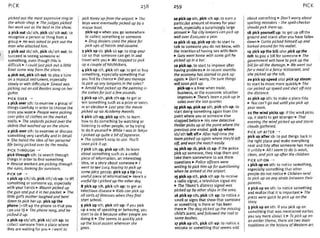 Longman pocket phrasal verbs dictionary