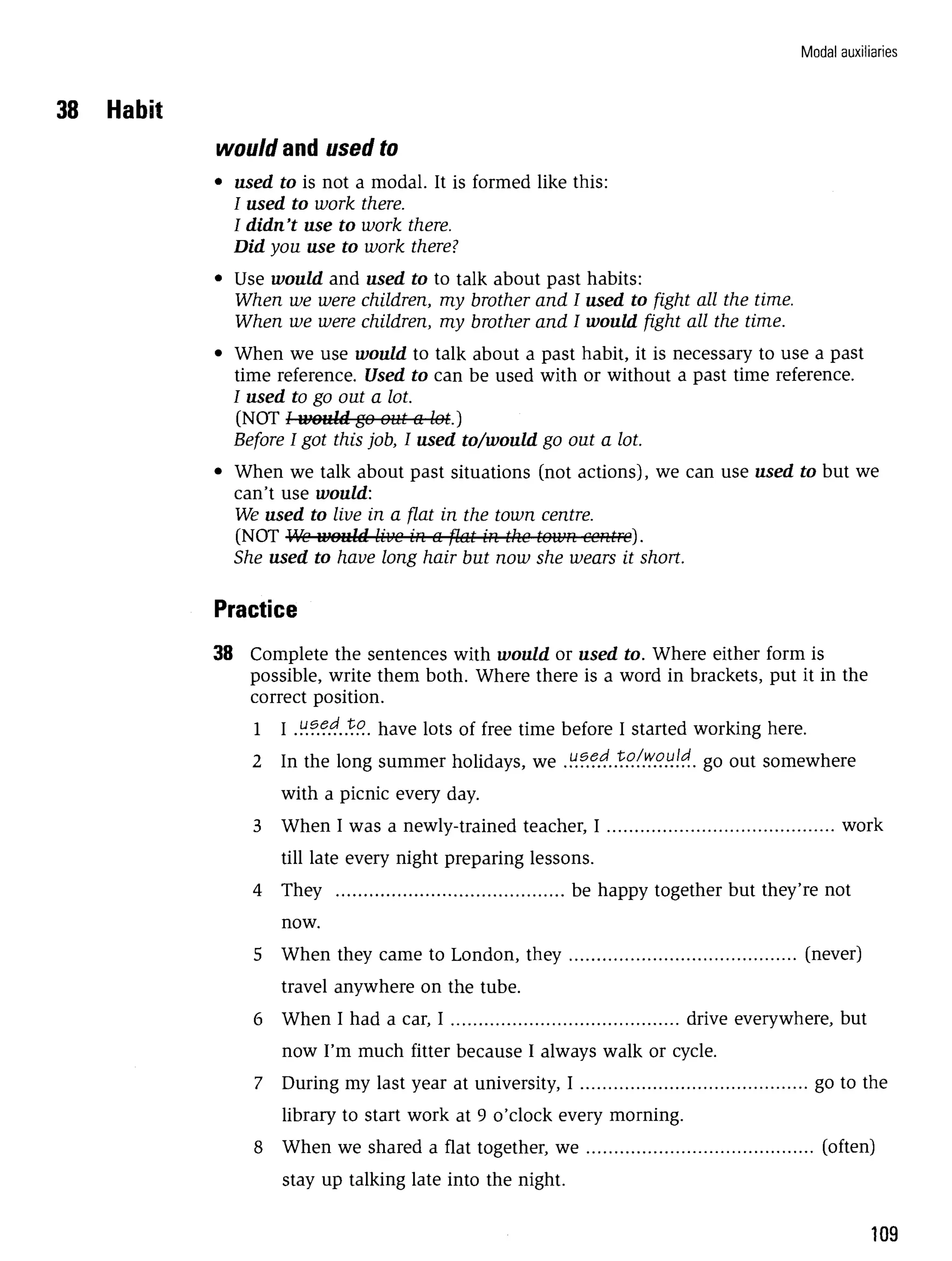 Longman press grammar practice for upper intermediate students