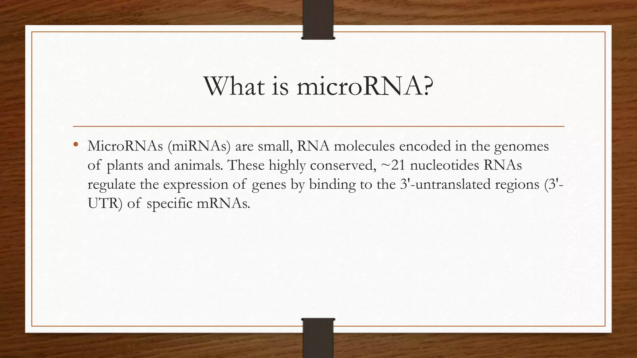 Long non coding rna | PPTX | Biological Sciences | Science