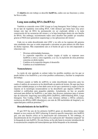 Long non coding RNAs | PDF