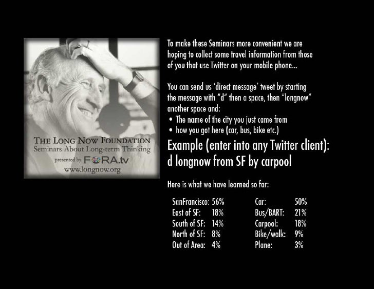 The Long Now Foundation : January 02009




Climate Change
Recalculated
Saul Griffith.
Makanipower.com
Wattzon.com
 