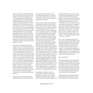 bez okien, pnącej się w niebo i jednolitej jak
skała. Po lewej otwiera się otchłań, do której
z długimi westchnieniami wpa...