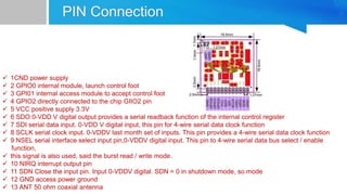 Long Range Module Pin Out Long range wireless modules | PPTX