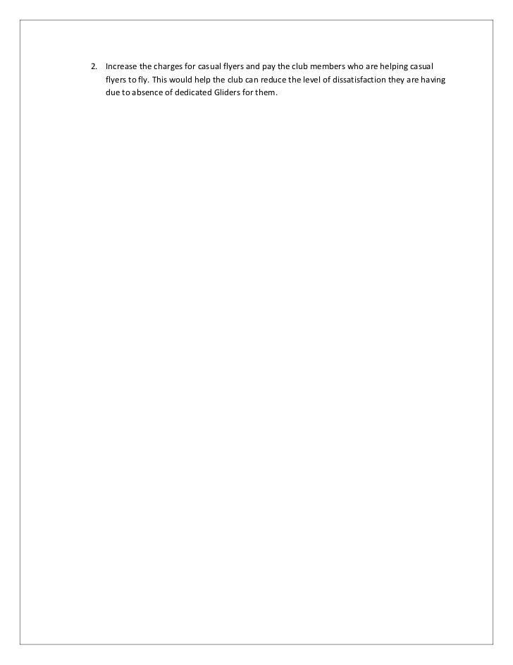 What advice would you give to the club chairman picture