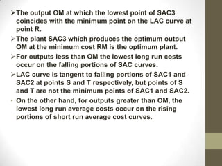 Long Run Cost Function | PPTX | Business Accounting & Finance | Business