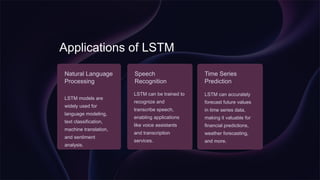Long Short Term Memory LSTM | PPTX