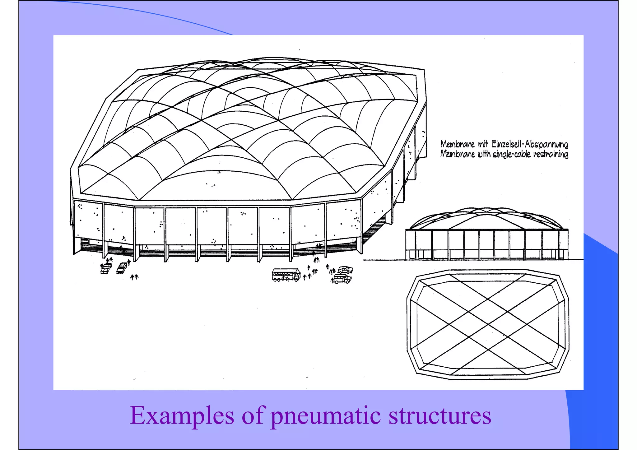 Examples of pneumatic structures
 