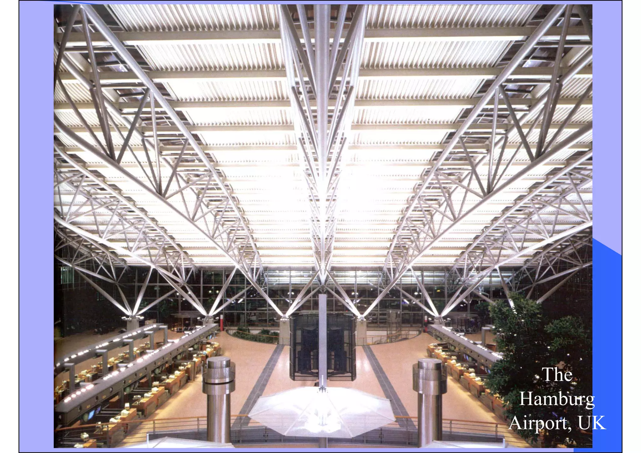 The
Hamburg
Airport, UK
 