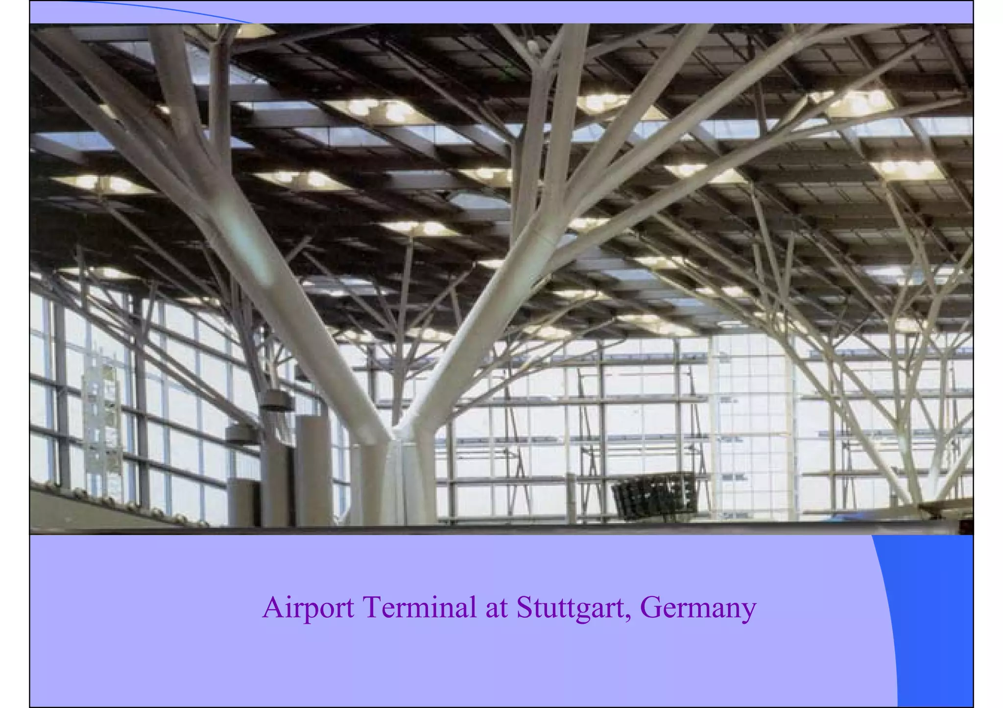 Airport Terminal at Stuttgart, Germany
 