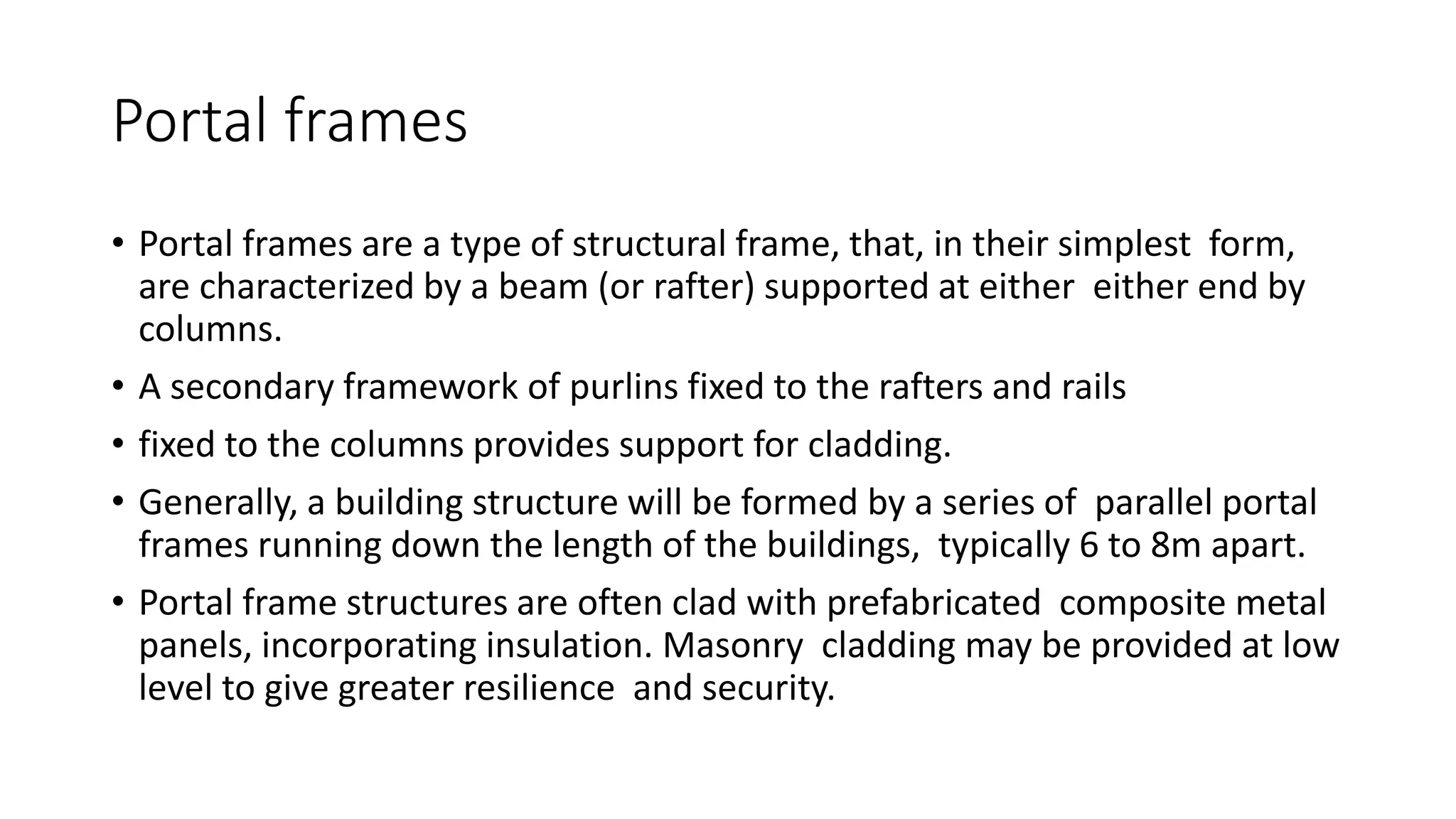 Parallel Frame Long Span Structures used in Buildings and Factories | PDF