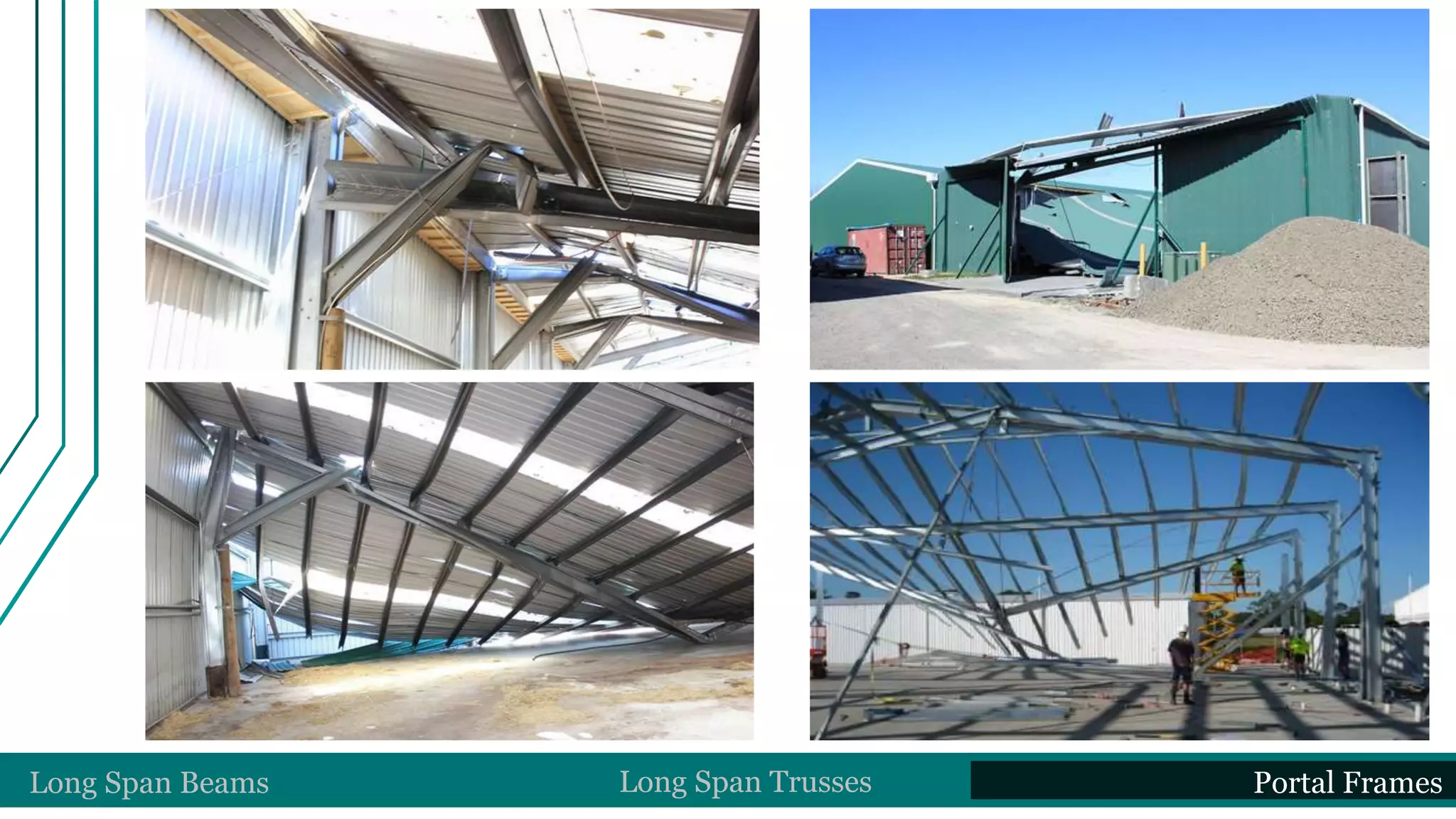 Long Span Beams Long Span Trusses Portal Frames
 