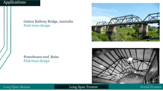 Long span structures in Concrete and Steel | PPTX