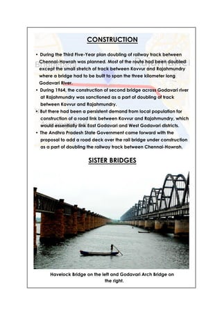 䠀愀瘀攀氀漀挀欀 䈀爀椀搀最攀 漀渀 琀栀攀 氀攀昀琀 愀渀搀 䜀漀搀愀瘀愀爀椀 䄀爀挀栀 䈀爀椀搀最攀 漀渀 
琀栀攀 爀椀最栀琀⸀
 