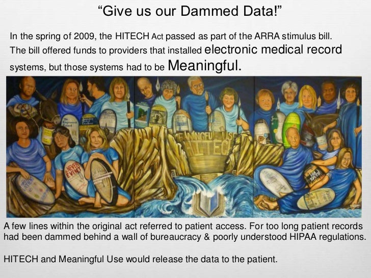 Long Stories: The Story Of Meaningful Use and Why the patient voice matters..  Slide 2