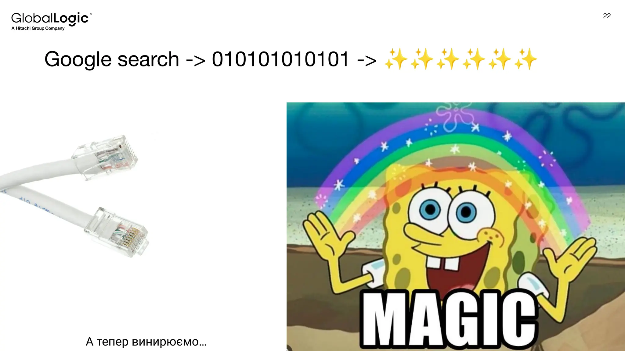 22
Conﬁdential
Google search -> 010101010101 -> ✨✨✨✨✨✨
А тепер винирюємо…
 