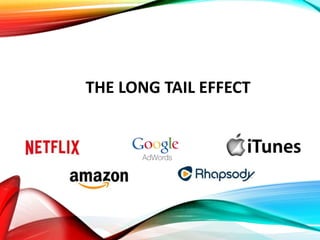 THE LONG TAIL EFFECT
 