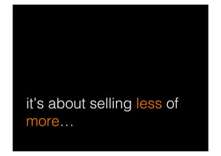 Long Tail Business Models