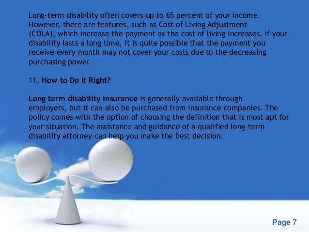 Long Term Disability Insurance Benefits And Pitfalls
