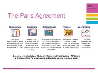 The Gambia Inception Meeting for LTS Vision Development 2
30 January 2020
The Paris Agreement
Temperature Emissions Differ...