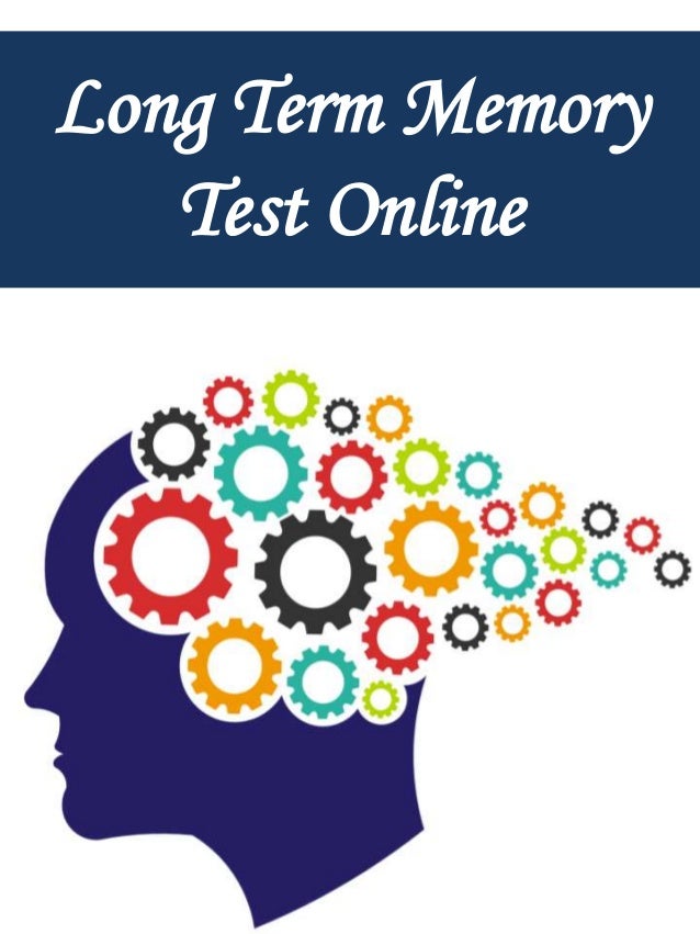 Long Term Memory Test Online