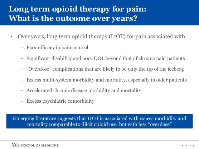 Long term opioid therapy for pain dependent or addicted Long term opioid therapy for pain dependent or addicted