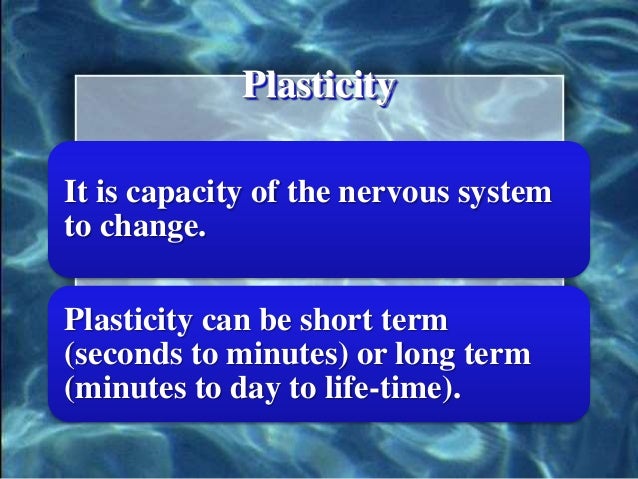 Long term potentiation