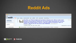 Reddit Ads
 