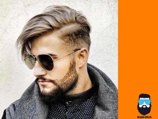 Long top short sides hairstyle 5 beard that suits this style