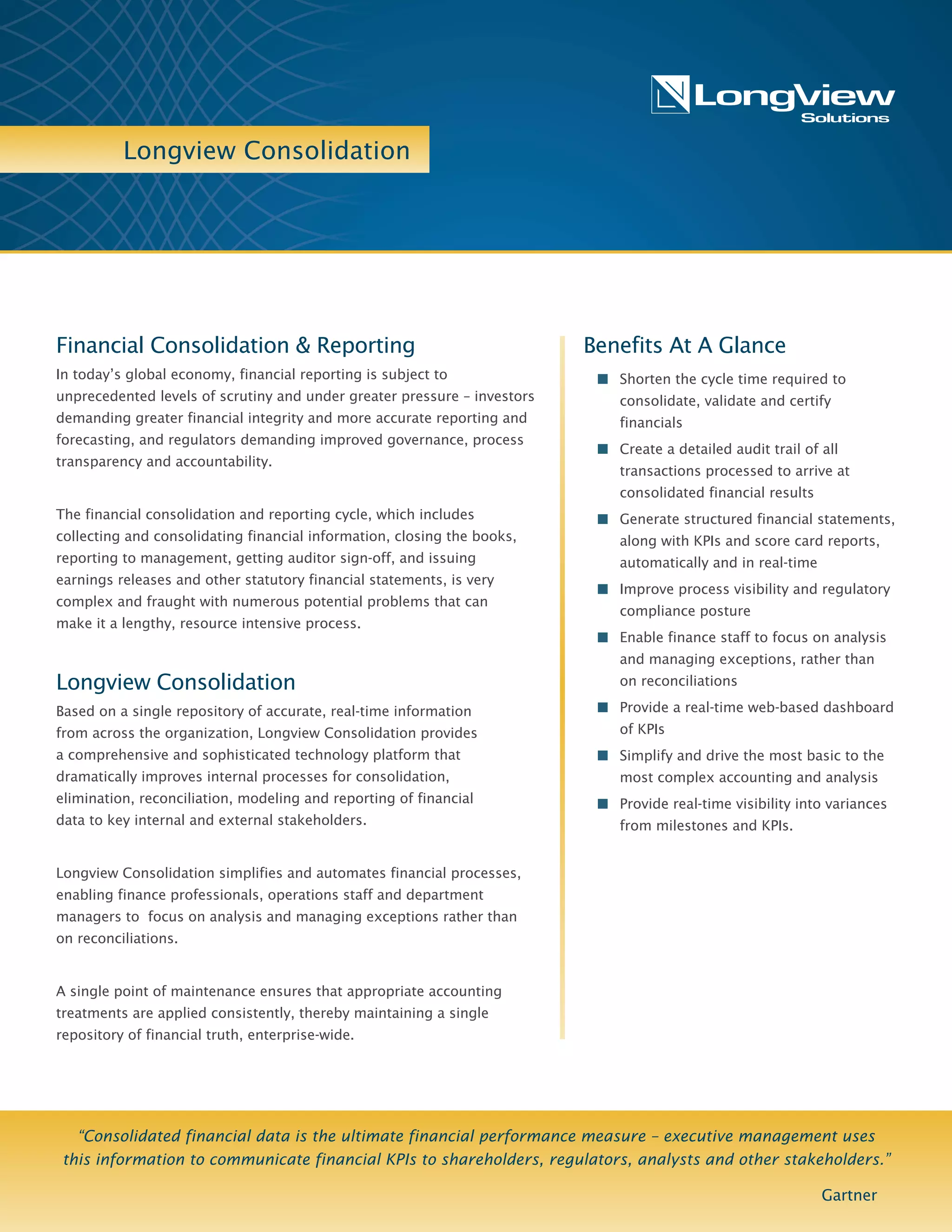 Longview Consolidation PDF