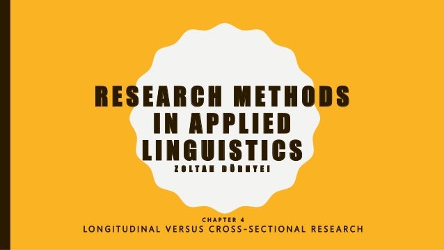 longitudinal vs cross sectional