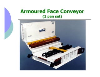 Armoured Face Conveyor
       (1 pan set)
 