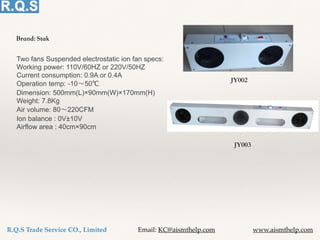 Localizer Fan Lonizer Fan | PDF
