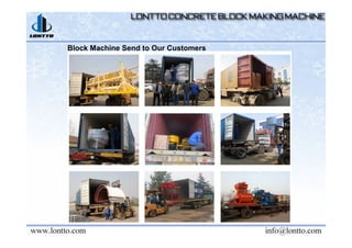 Block Machine Send to Our Customers
 