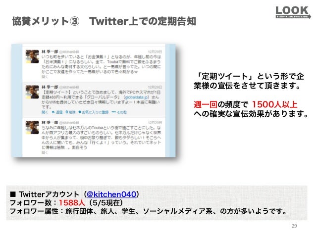 企画書 誰でも体験できる世界一周 Look