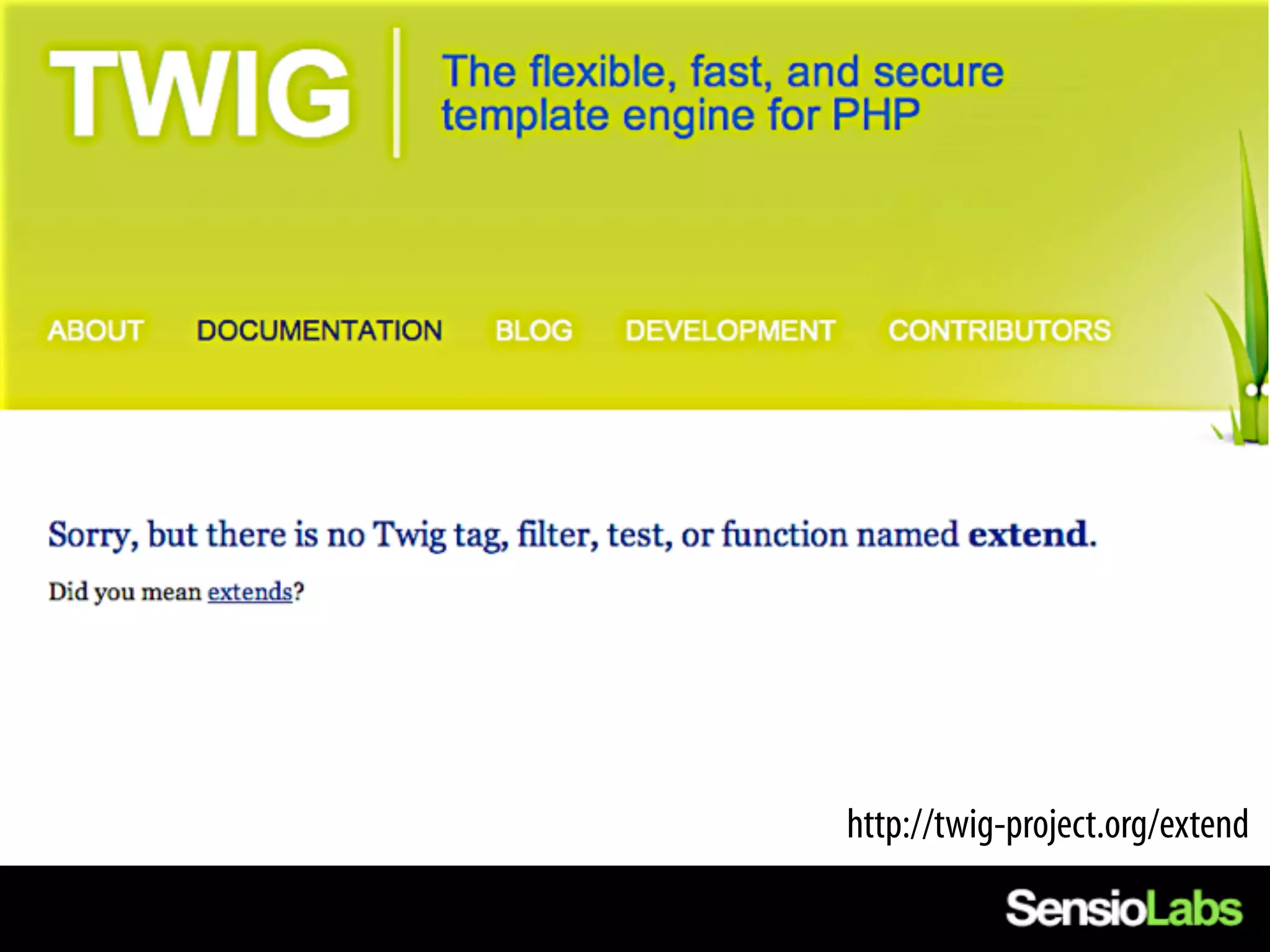 http://twig-project.org/extend
 