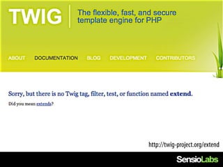 http://twig-project.org/extend
 