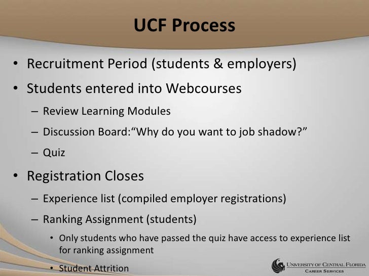 job shadowing programs