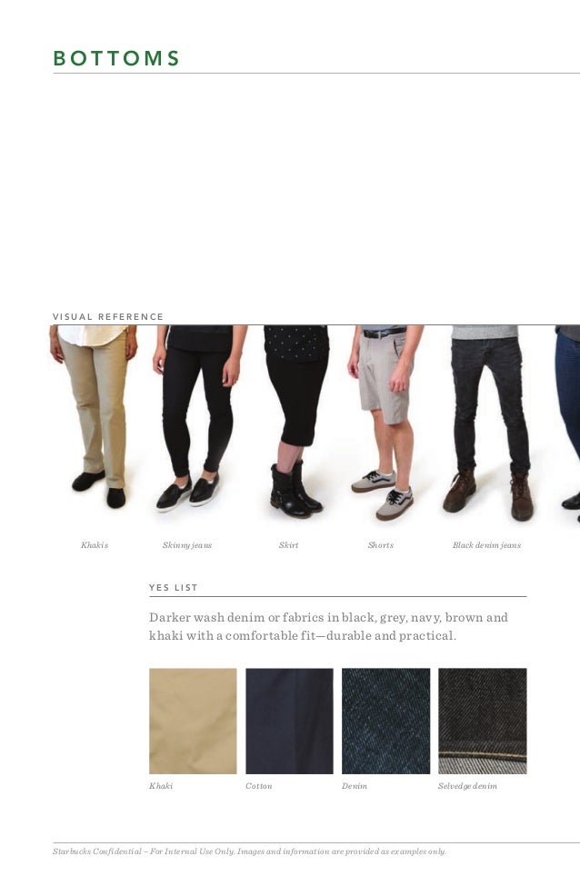Lookbook Starbucks Dress Code