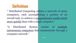 Distributed Computing | PPT