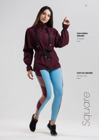 122
Square
P M G
55 BORDÔ
P M G
339 AZUL CÉU
5129 LEG SQUARE
5136 PARKA
SQUARE
 