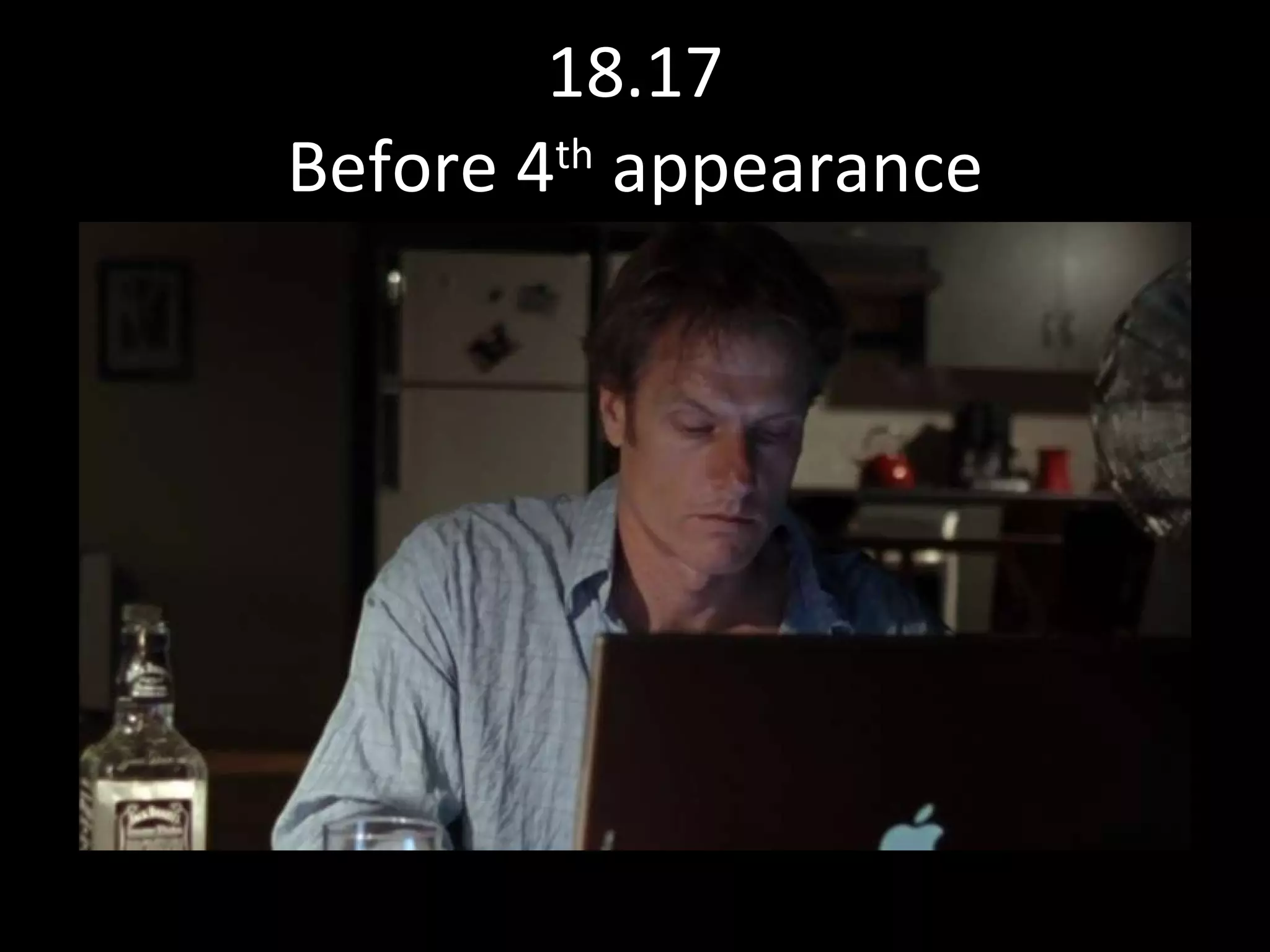 18.17 Before 4 th  appearance 