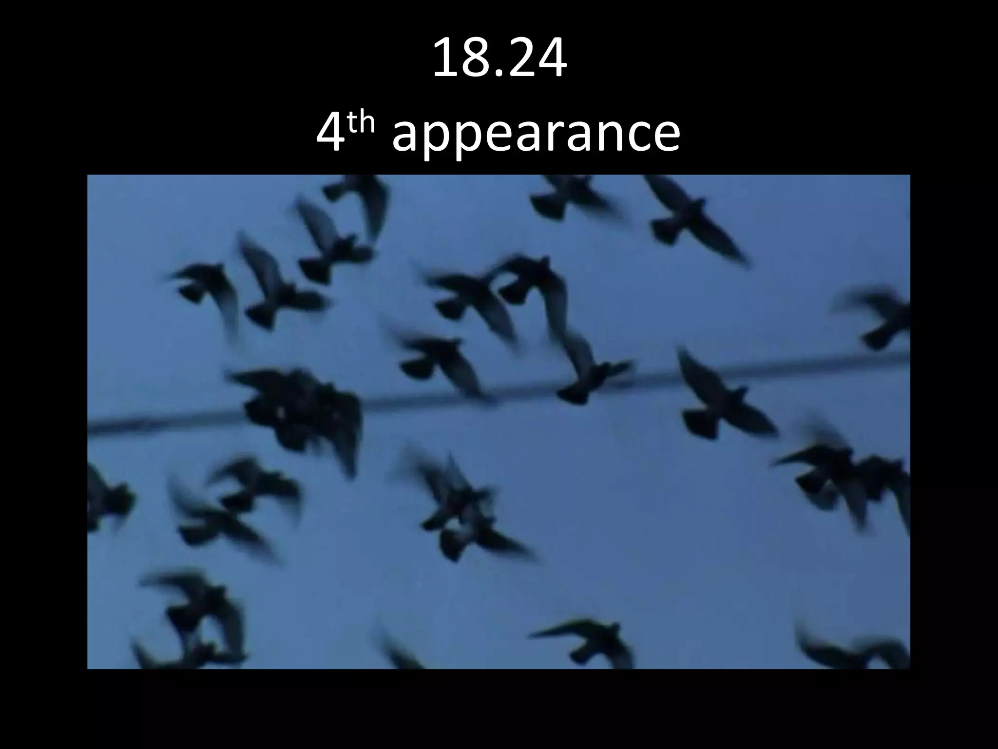 18.24 4 th  appearance 