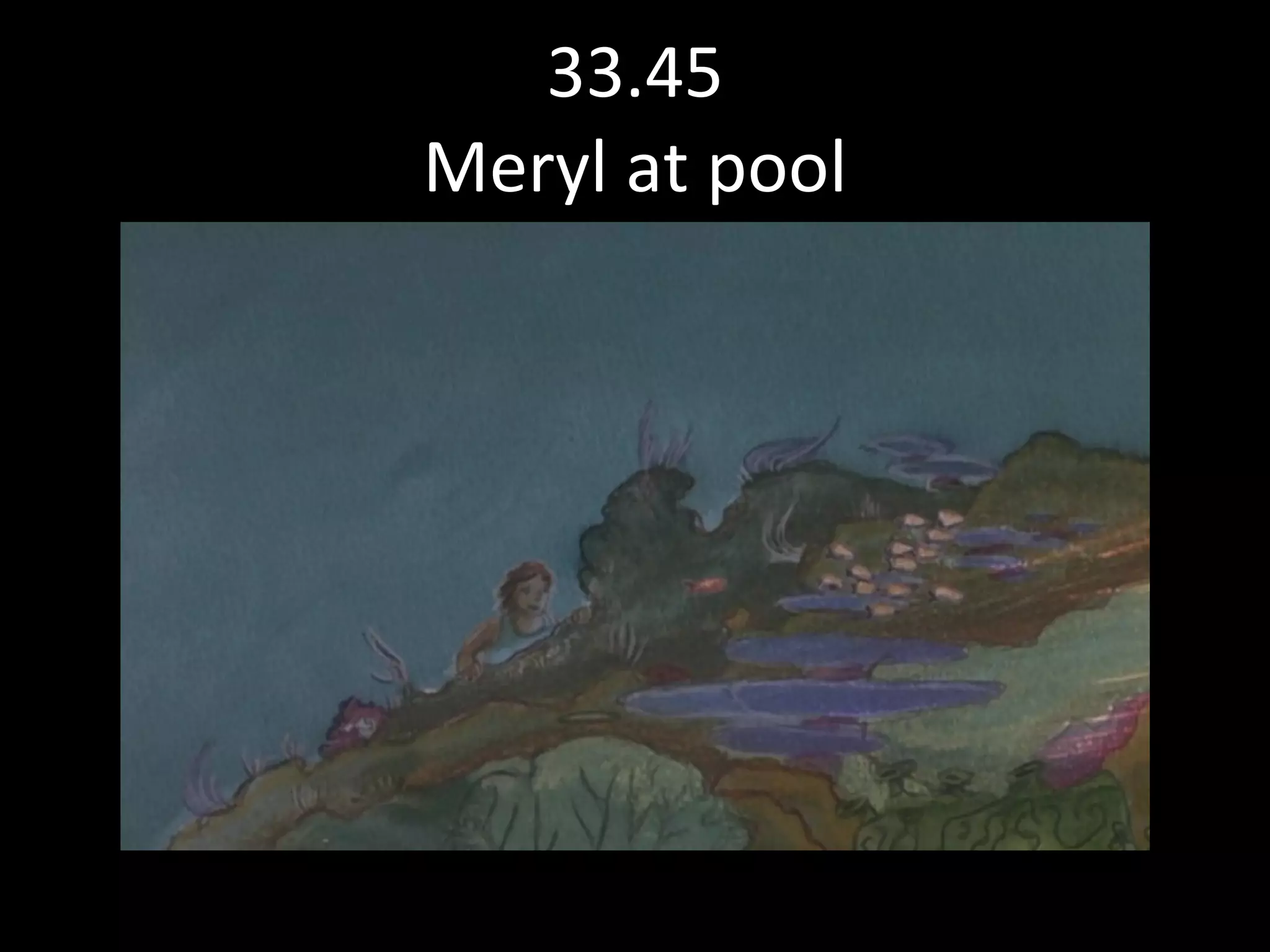 33.45 Meryl at pool 