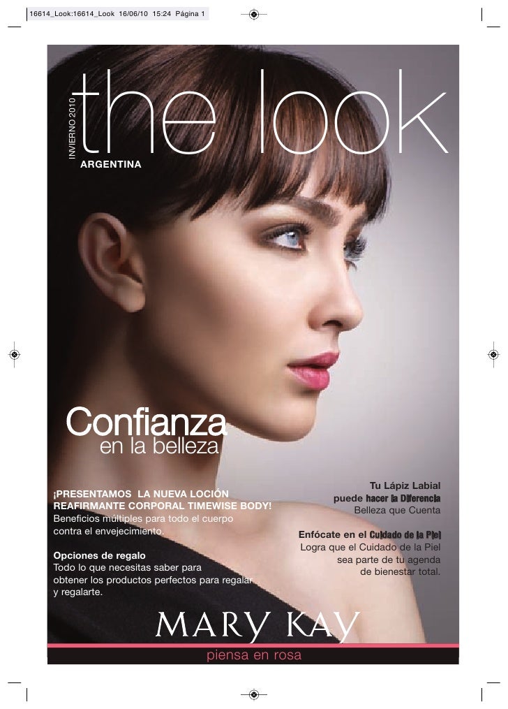 Revista Look MAry Kay Cosmetica Unidad Sentirse Rosa