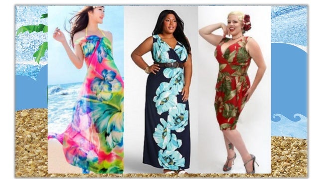 women's plus size tropical dresses