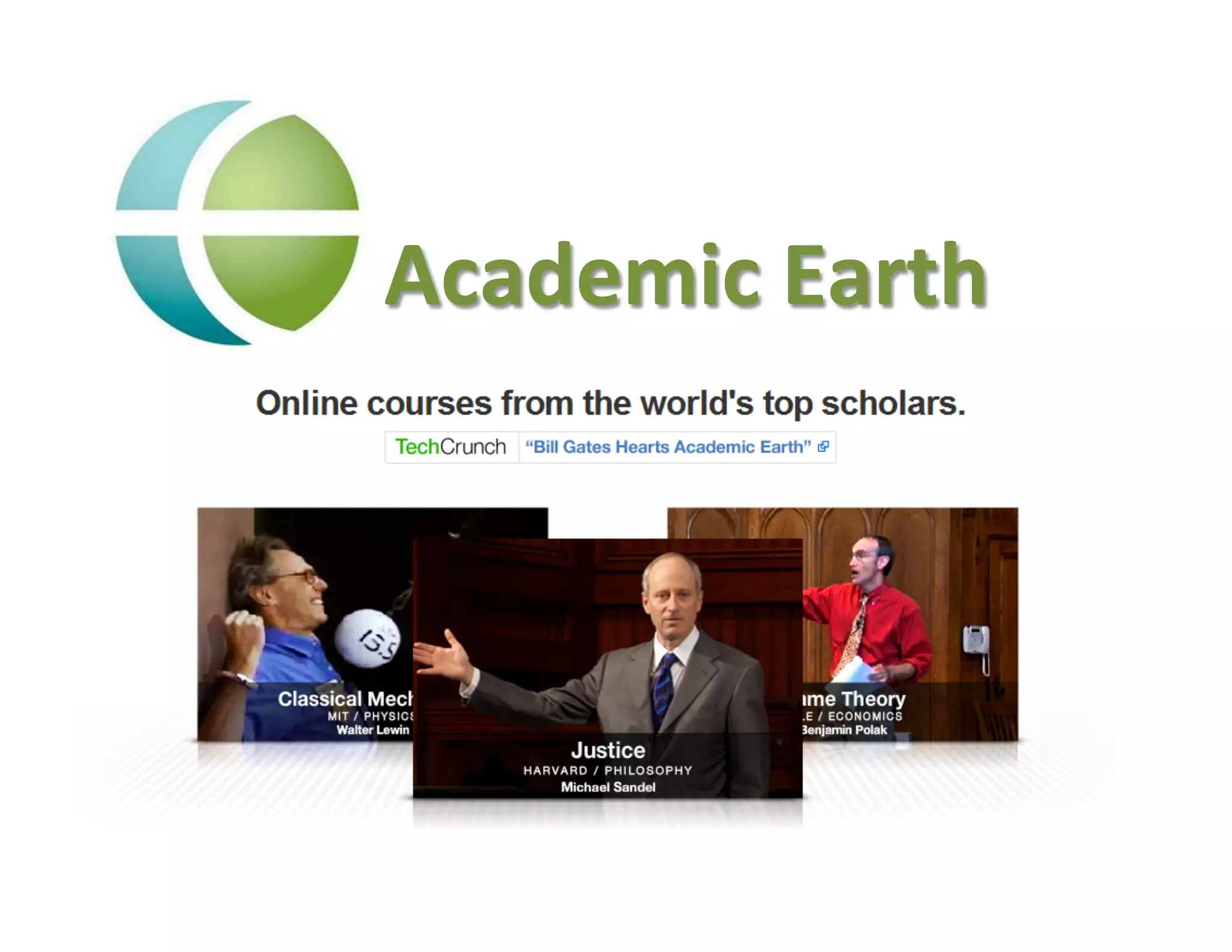 Academic	
  Earth	
  
 