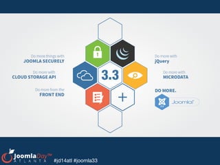 #jd14atl #joomla33
 